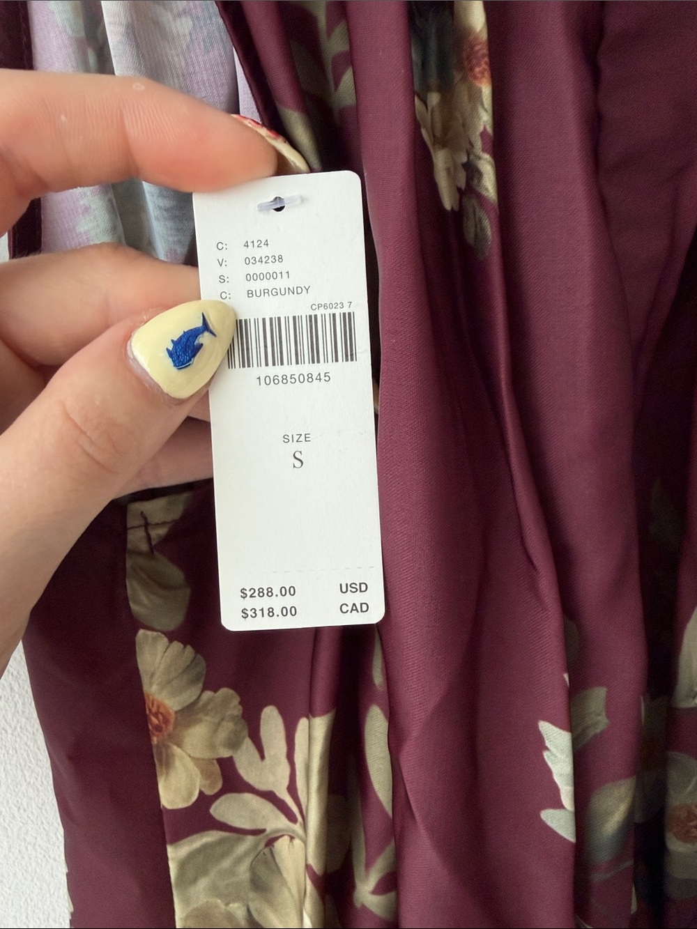 Anthropologie x Ranna Gill Pleated Mock-Neck Floral Jumpsuit NWT - Picture 7 of 7